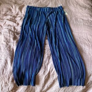NWT Beach Striped Trousers